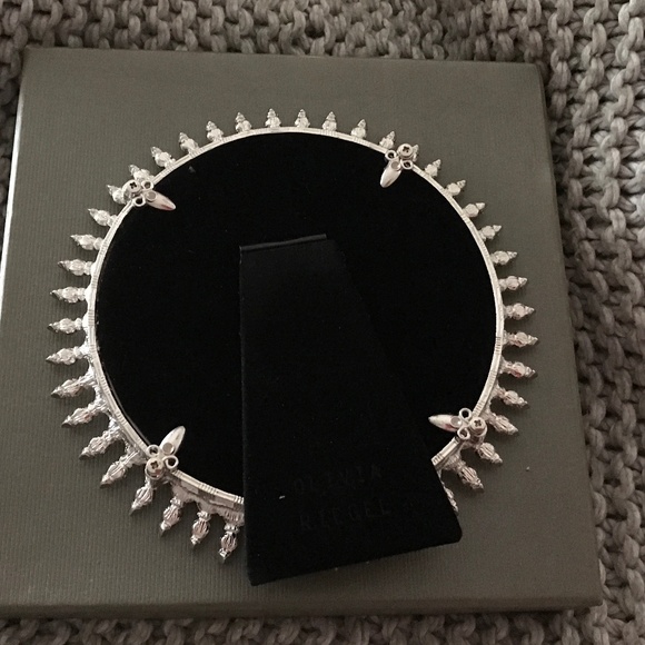 🆕OLIVIA RIEGEL PEARL JUILEE 5” ROUND PICTURE FRAME - Picture 6 of 9